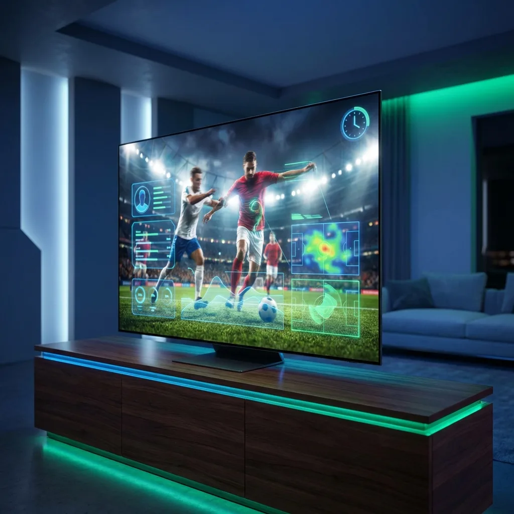 Buzo TV en pantalla de televisor